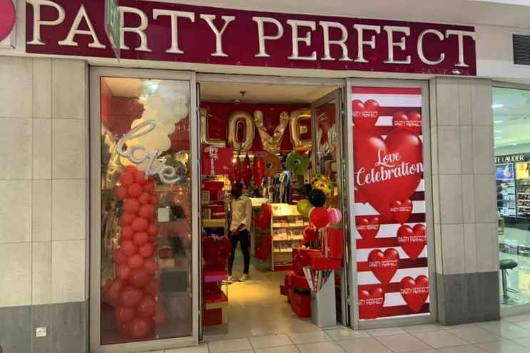 Party Perfect is located inside the Ikeja City Mall. 