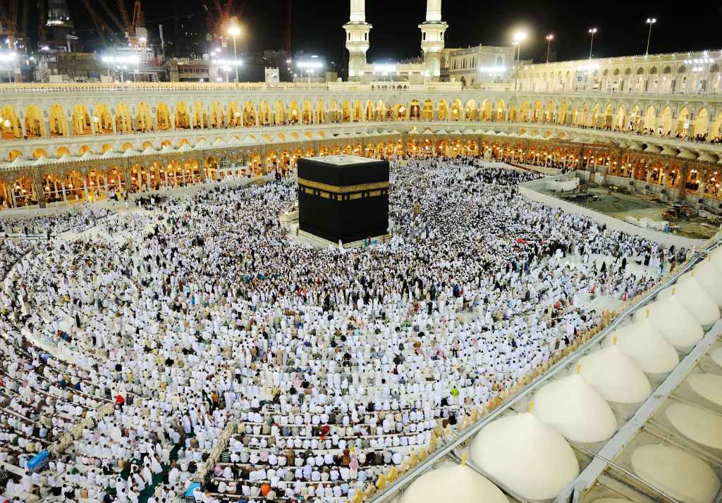 A file photo of Muslims observing the hajj pilgrimage. 