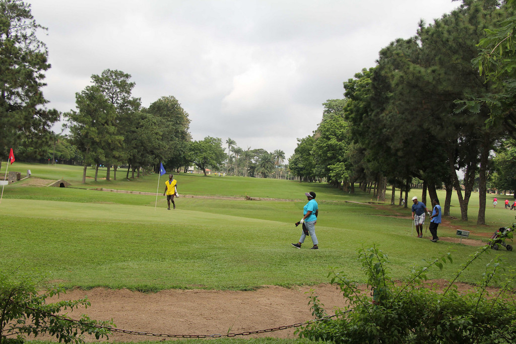 A file photo of a golf course in Ikeja. 