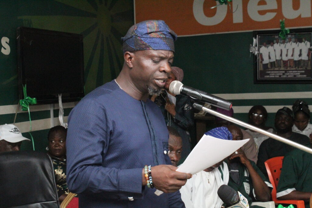 A file photo of Hon Segun Odunmbaku. 