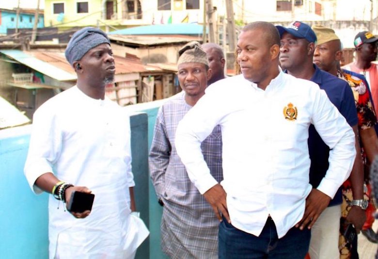 The Chairman of Ojodu LCDA, Hon Segun Odunmbaku hosts members of the Lagos State House of Assembly in Ojodu. 