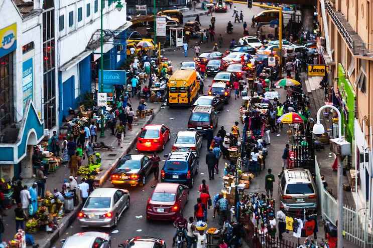 A file photo of a Lagos street. Credit: Canva