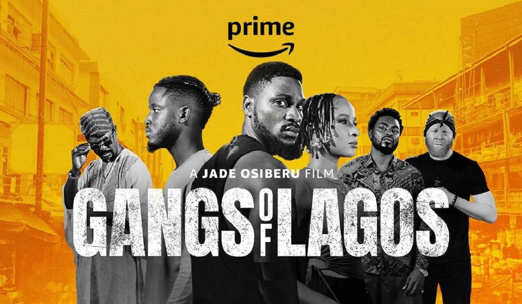 An official poster of the Amazon Prime film, Gangs of Lagos.
