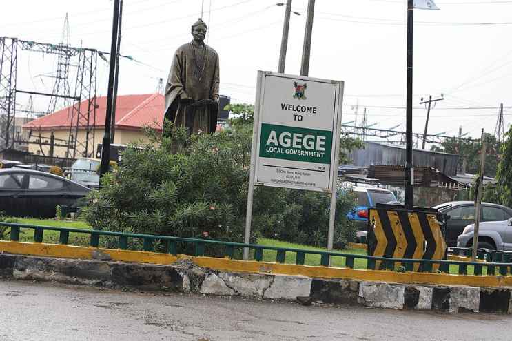 Agege is a suburb and local government area in the Ikeja Division of Lagos State, Nigeria.