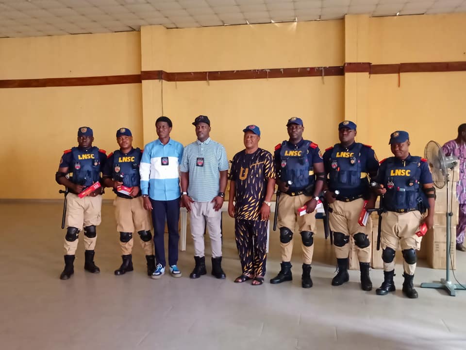 The Lagos Neighborhood Safety Corps (LNSC) officers Credit: Lagos State Government