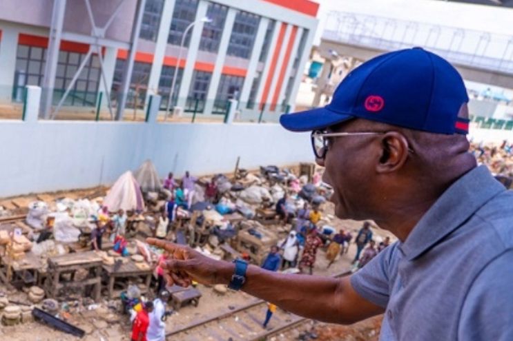 Governor Sanwo-Olu on-site for the Red Line Project inspection on September 28. Credit: Lagos State Government