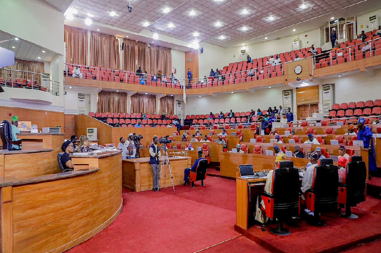 A session of the Lagos House of Assembly. Credit: Lagos House of Assembly Facebook page