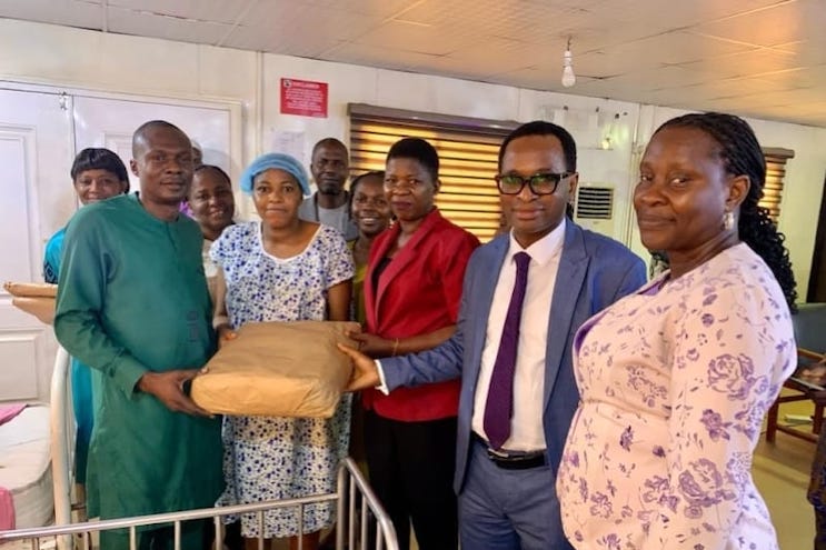 General Hospital Somolu welcomes its first babies of 2024.