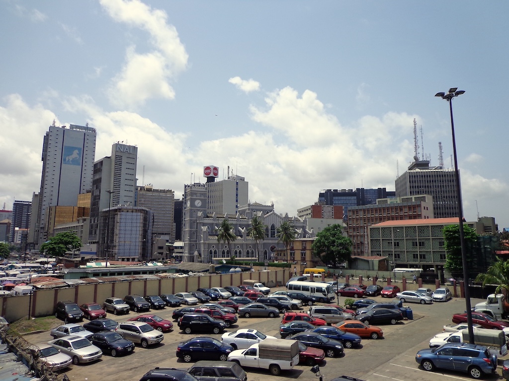 A view of the Lagos business district in Marina. Credit: dotun55 / Flickr