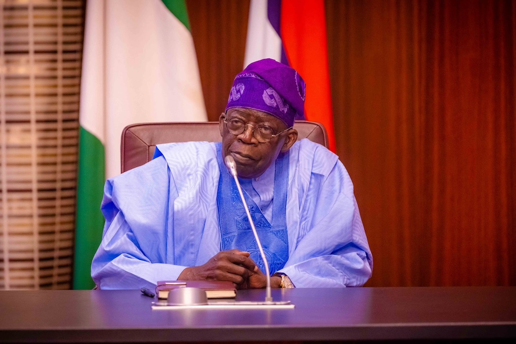 A file photo of President Bola Ahmed Tinubu. Credit: Bola Tinubu / Twitter