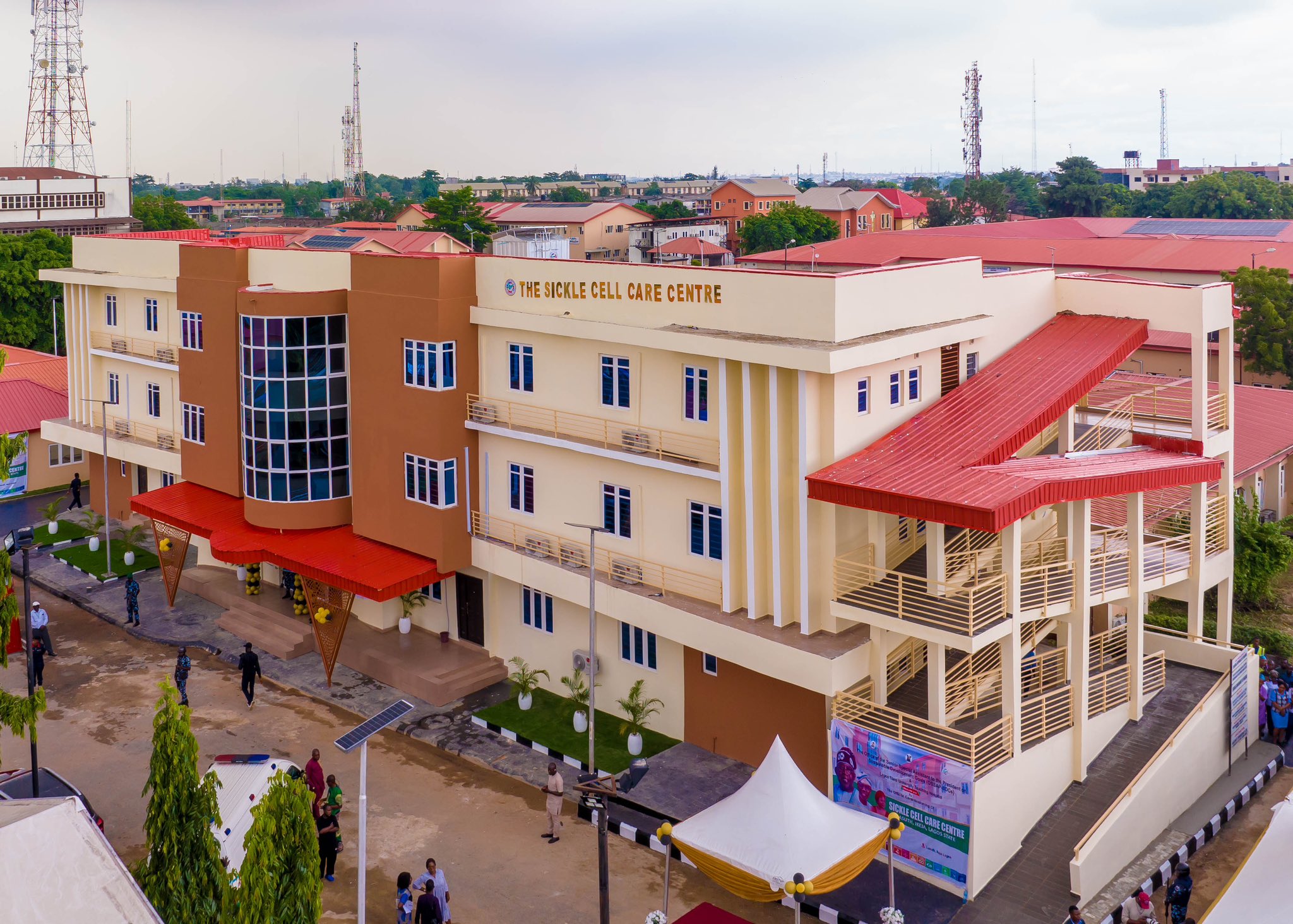 New Paediatric Sickle Cell Centre in LASUTH. Babajide Sanwo-Olu/X