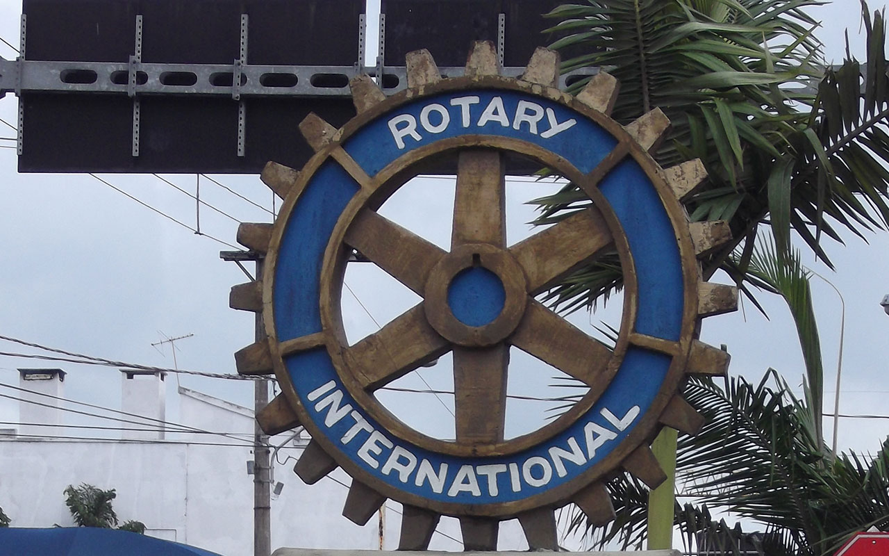 A file image of the Rotary club logo.